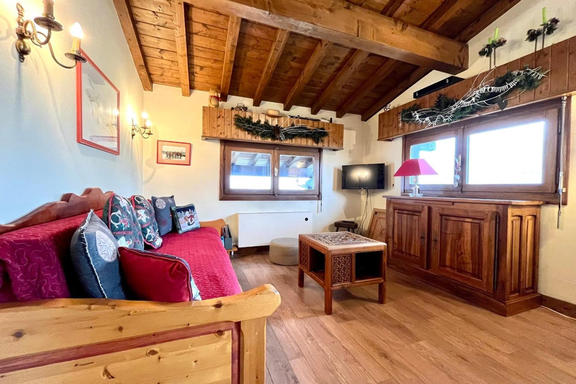 Nice And Bright Apartment In Combloux Kültér fotó